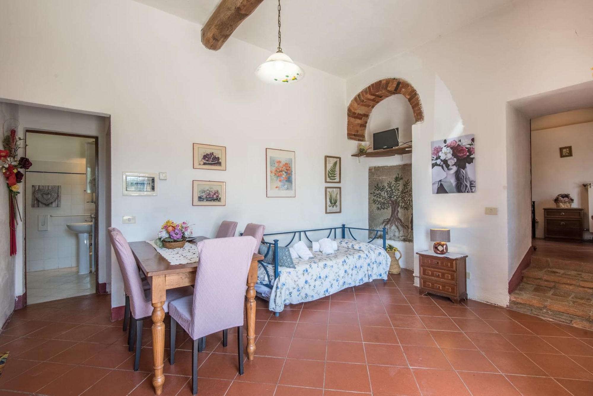 Poggio Primo - Trilocale Carlotta Villa Castiglion Fibocchi Bagian luar foto