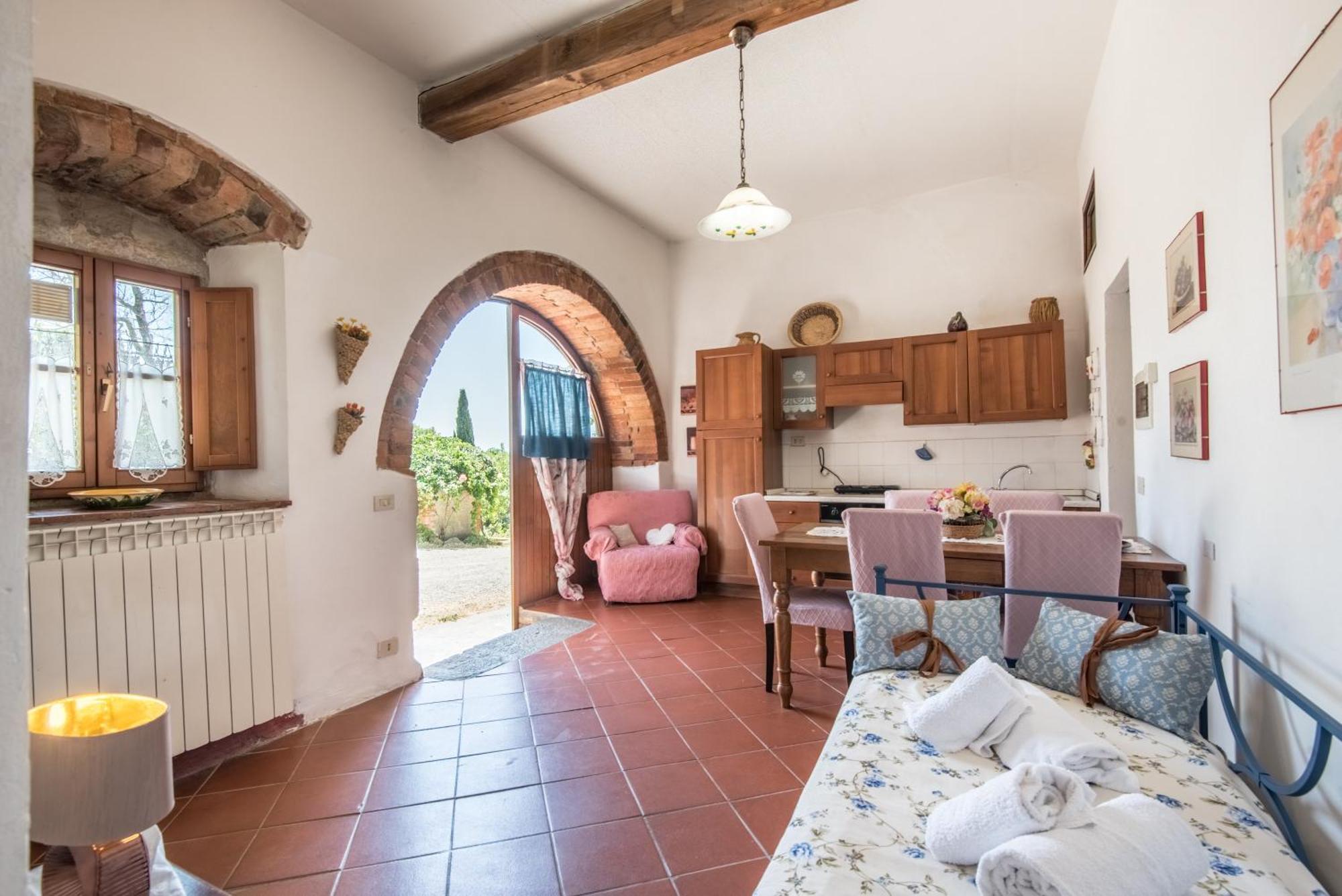 Poggio Primo - Trilocale Carlotta Villa Castiglion Fibocchi Bagian luar foto